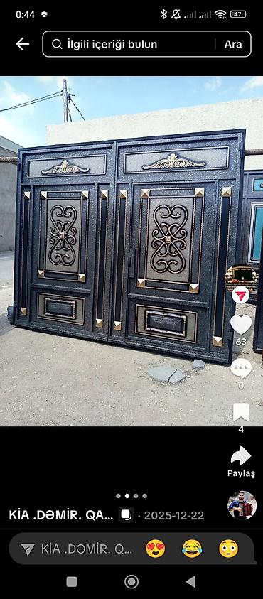 Həyət darvazaları: Dəmir Həyət darvazası, Avtomatik, Qapı ilə, Kredit yoxdur -da lalafo.az — 10 Həyət darvazaları: Dəmir Həyət darvazası, Avtomatik, Qapı ilə, Kredit yoxdur — 10