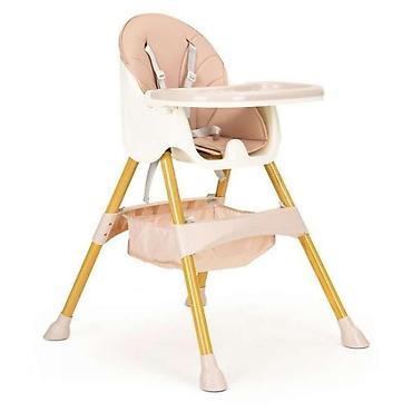 ziggy obuca: STOLICA ZA HRANJENJE 2U1 ECO TOYS – HC-823S PINK-250 - 2u1 dizajn — 1