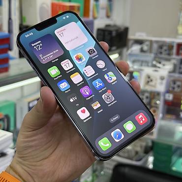 Apple iPhone: IPhone 13 Pro Max, Б/у, 256 ГБ, Pacific Blue, Защитное стекло, Чехол, Кабель, 89 % — 6