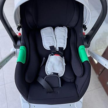 Коляски: Детская коляска 3 в 1 FONNESS, цвет светло‑серый Комплектация: - — 9