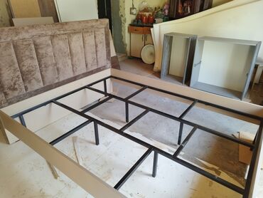 Спальные гарнитуры: Спальный гарнитур, Новый, Двуспальная кровать, Россия, Металл, цвет - Белый — 13