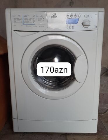 Paltaryuyan maşınlar: Indesit paltaryuyan maşın - Ön yükləməli model - Rəqəmsal göstəricili