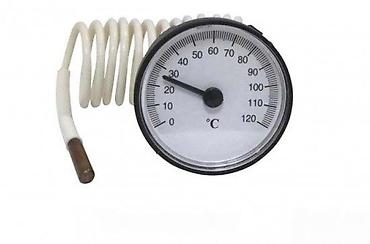 alati novi sad: Analogni bimetalni termometar sa kapilarom - Opseg merenja: 0–120 °C — 1