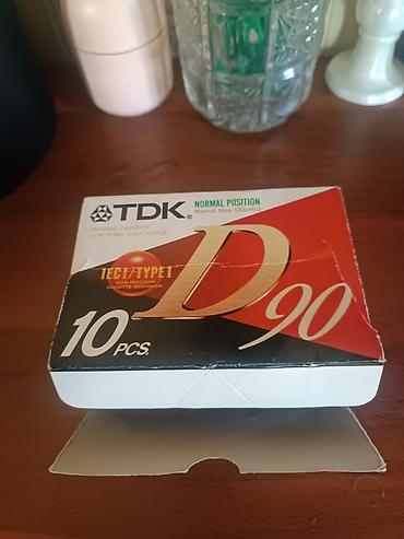 для музыки: TDK D90 IEC/Type I — набор компакт-кассет новые запечатанные - Тип — 1