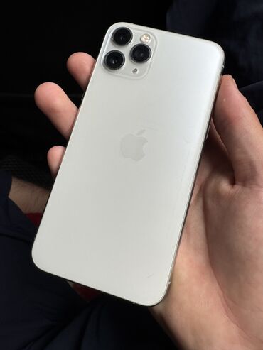 ноутбук core i3: IPhone 11 Pro, Колдонулган, 256 ГБ, Ак, Каптама, Куту, 83 %