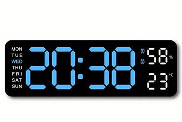 Ev saatları: Divar saatları, Elektron — 8