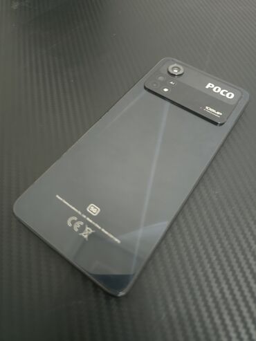 чехол айрподс: Poco X4 Pro 5G, Б/у, 256 ГБ, цвет - Черный, 2 SIM