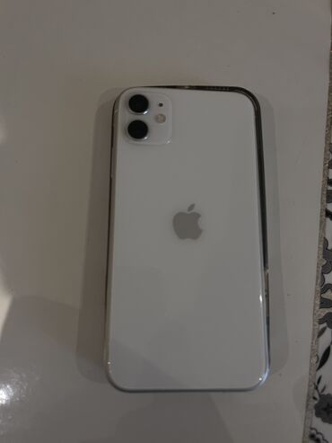 iphone 11 təzə: IPhone 11, 64 ГБ, Белый, Face ID