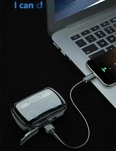 Slušalice: Bežične Bluetooth 5.1 slušalice TWS M10 NOVO. Opis proizvoda: M10 TVS — 4