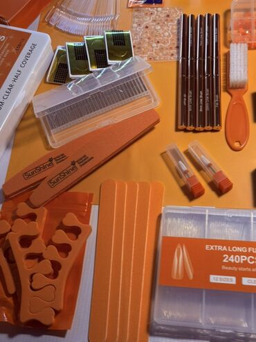 Manikür və pedikür məhsulları: Dırnaq üçün gel lak, Yeni, Ödənişli çatdırılma, Ünvandan götürmə, Pulsuz çatdırılma — 2