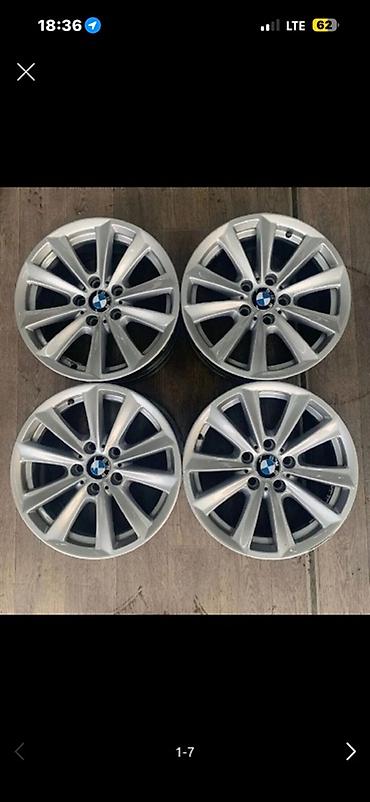 Транспорт: Комплект из 4 оригинальных литых дисков BMW. Подходит на многие модели — 10