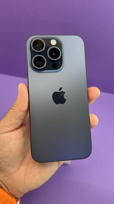 запчасть на айфон: IPhone 15 Pro, Колдонулган, 128 ГБ, Куту, 98 %