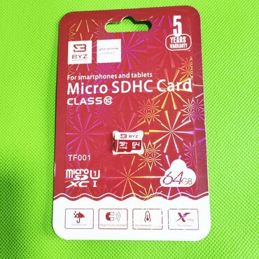 ip камеры 1 мп с картой памяти: Карта памяти Micro SDHC Card 64 GB. Карта памяти для смартфонов и