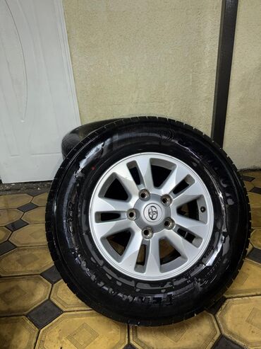 датчик давления шин тойота: Дөңгөлөктөр монтажда 285 / 65 / R 17, Жай, Колдонулган, Комплект, Жол тандабастар (АТ/МТ), Куйма, тешиктери - 5