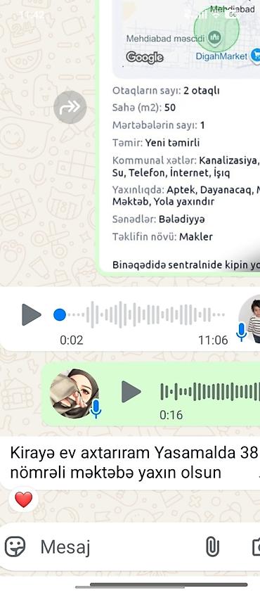 musviqde ev: Kirayə ev axtarışı — Yasamal Tələblər: - Yasamal rayonu ərazisi - 38 — 1
