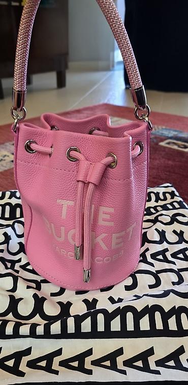 canta modelləri: Marc Jacobs “The Bucket” çanta – pembe rəng - Model: The Bucket — 2