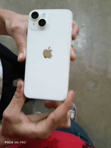 продаю холодильник бу: IPhone 14, 128 GB, Ağ, Zəmanət, Barmaq izi, Simsiz şarj
