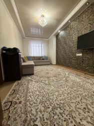 сдаю квартиру бишкек 2023 долгосрочно: 1 комната, 45 м², Элитка, 12 этаж, Евроремонт