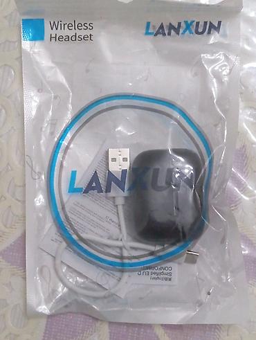 kz edx: Беспроводные наушники LANXUN (Wireless Headset), цвет: черный — 2