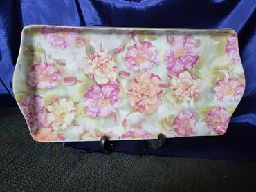 Ostalo posuđe: Tanjir vintaz porcelanaki Barok. Tanjir porcelanski perfektan,pozlata — 1