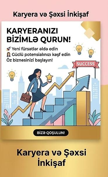 Digər kurslar: Karyera və Şəxsi İnkişafa dair professional inkişaf xidməti - — 1