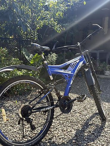 velosibet 26lıq: Rush CAS Full Suspension dağ velosipedi - Korpus: möhkəm polad şassi — 4