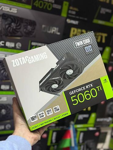 2060 super: Videokart ZOTAC GeForce RTX 5060 Ti, 16 GB, Yeni — 1