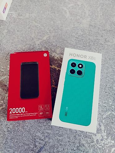 nabi z8: 🚀 Honor X8c 8/256 GB — Qara rəng! ⚫ 📦 Bağlı qutuda, tamamilə yeni! 🎁 — 4