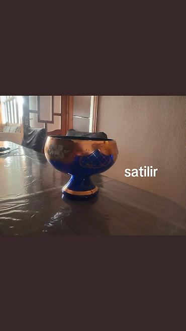 bosqab desti: Məhsul: Bəzəkli qab dəsti - Şüşə və seramikdən bəzək qabları — 1