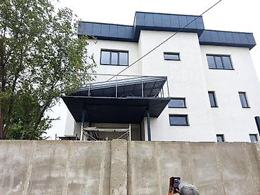 композитные: Туникафон, Крыша, вода сток, Навес арка, ж.б. жестяной жумуштарды — 9
