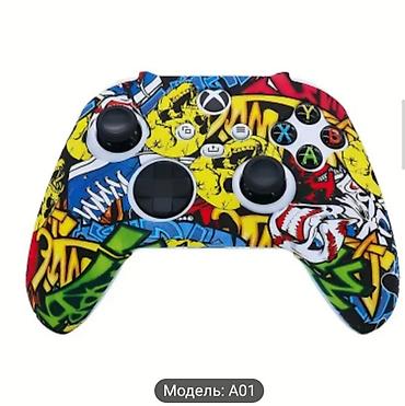 nintendo controller: Силиконовый чехол для геймпада Xbox One/Series X/S с рисунком. Он — 2