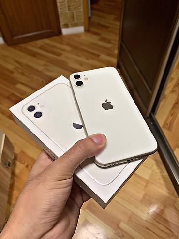 apple macbook: IPhone 11, 64 GB, Ağ, Face ID, Sənədlərlə — 2