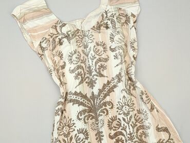 sukienki boho beżowe: Dress, M (EU 38), condition - Good