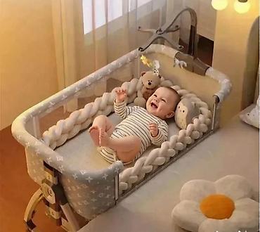 ormar za patike: Prenosivi krevetac/kolijevka za bebe sa bočnim otvaranjem - — 2