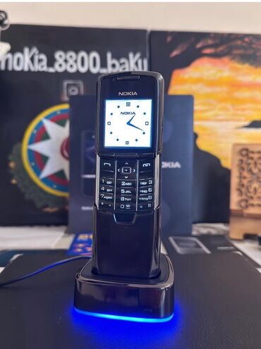 irshad telecom telefonlar: Nokia 8 Sirocco, < 2 GB Memory Capacity, rəng - Qara, Düyməli