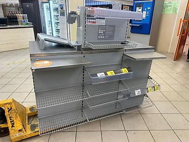 Кассовые боксы: 3200 * * 60 см 100, В наличии, Б/у — 3