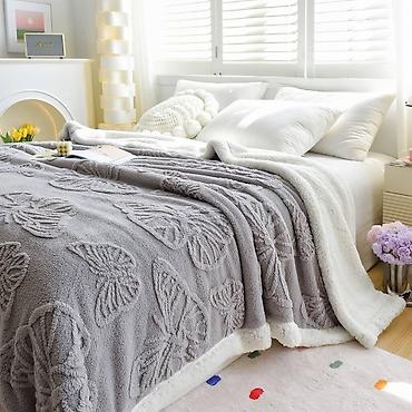 Ćebad i pokrivači: Prekrivač za krevet sa 2 jastučnice – moderni prošiveni set - Dizajn — 48