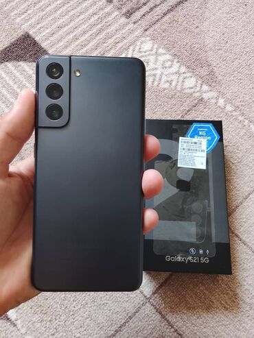 купить с 21 ультра: Samsung Galaxy S21, 128 ГБ, түсү - Кара