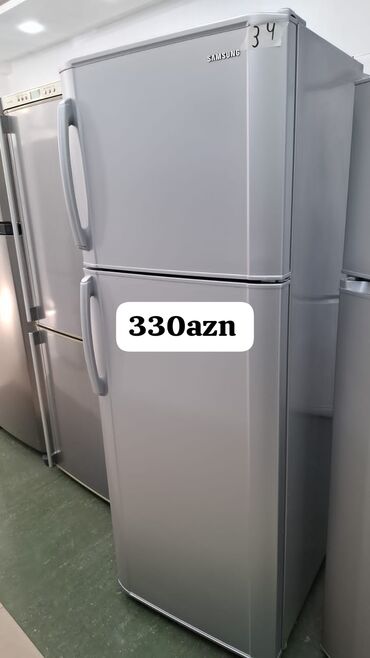 Separatorlar: 2 qapılı Samsung Soyuducu Satılır, rəng - Boz