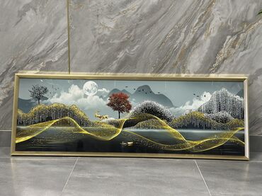 Şəkillər, tablolar: Üzəri epoksid boya ilə örtülmüş, canlı və parlaq görünüşə sahib olan — 7