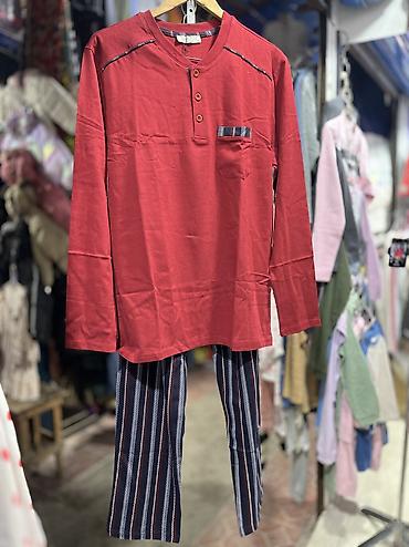 Домашние костюмы: Мужская пижама Адрес: рынок Орто-Сай «Оберон» 1️⃣📍7 ряд 122 кон-р — 22