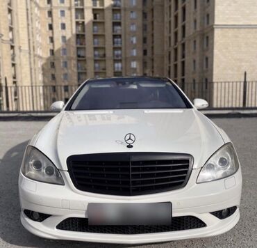 mercedes банан чёрного цвета: Mercedes-Benz S-Class: 2007 г., 5.5 л, Автомат, Газ, Седан