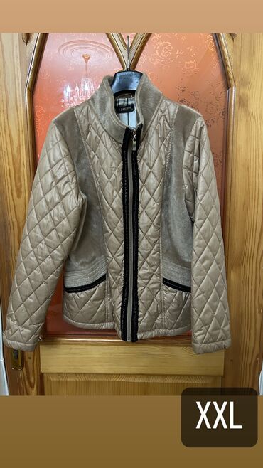 zhenskie khudi: Женская куртка 2XL (EU 44), цвет - Бежевый