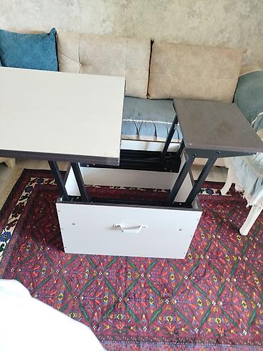 Masalar və oturacaqlar: Qonaq masası, Yeni, Açılan, MDF, Kvadrat masa — 2