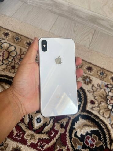 macbook pro 13 цена бишкек: IPhone Xs Max, Б/у, 64 ГБ, Белый, Чехол, 71 %