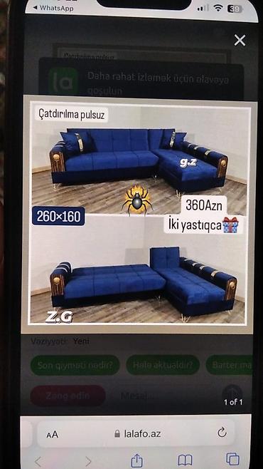 Divanlar: Künc divan, Yeni, Açılan, Bazalı — 1
