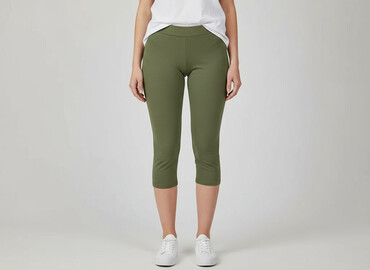 legginsy push up welurowe: Leggings Shorts for women, size S