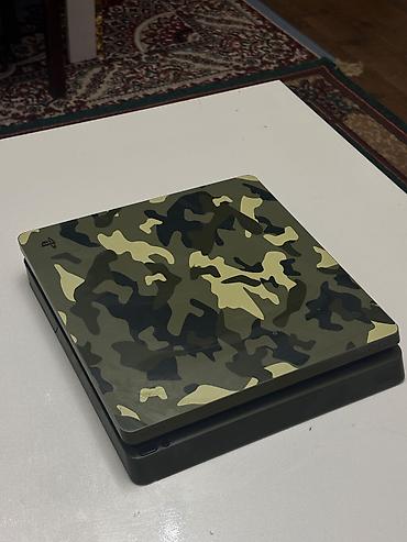 ps4 controller: PlayStation 4 Slim – Camouflage (Green) xüsusi buraxılış konsolu — 2