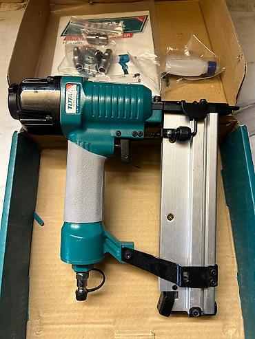 Инструменты: TOTAL GA18 2-in-1 Combo Brad Nailer – pnevmatik dırnaq/stapleləyən — 4