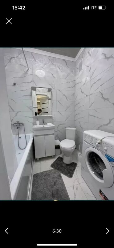 Посуточная аренда квартир: 3 комнаты, Душевая кабина, Постельное белье, Кондиционер — 9